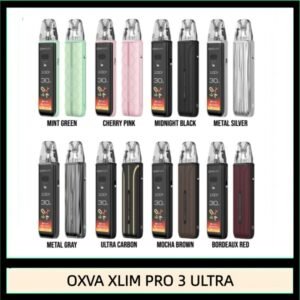 OXVA XLIM PRO 3 ULTRA 奧創小蠻牛觸屏螢幕電子煙主機空倉