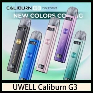 UWELL Caliburn G3咖哩棒G3 KIT電子煙2主機官網評價說明書