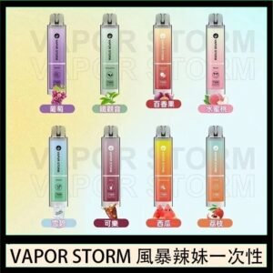 VAPOR STORM風暴辣妹一次性主機充電7500口（5%）